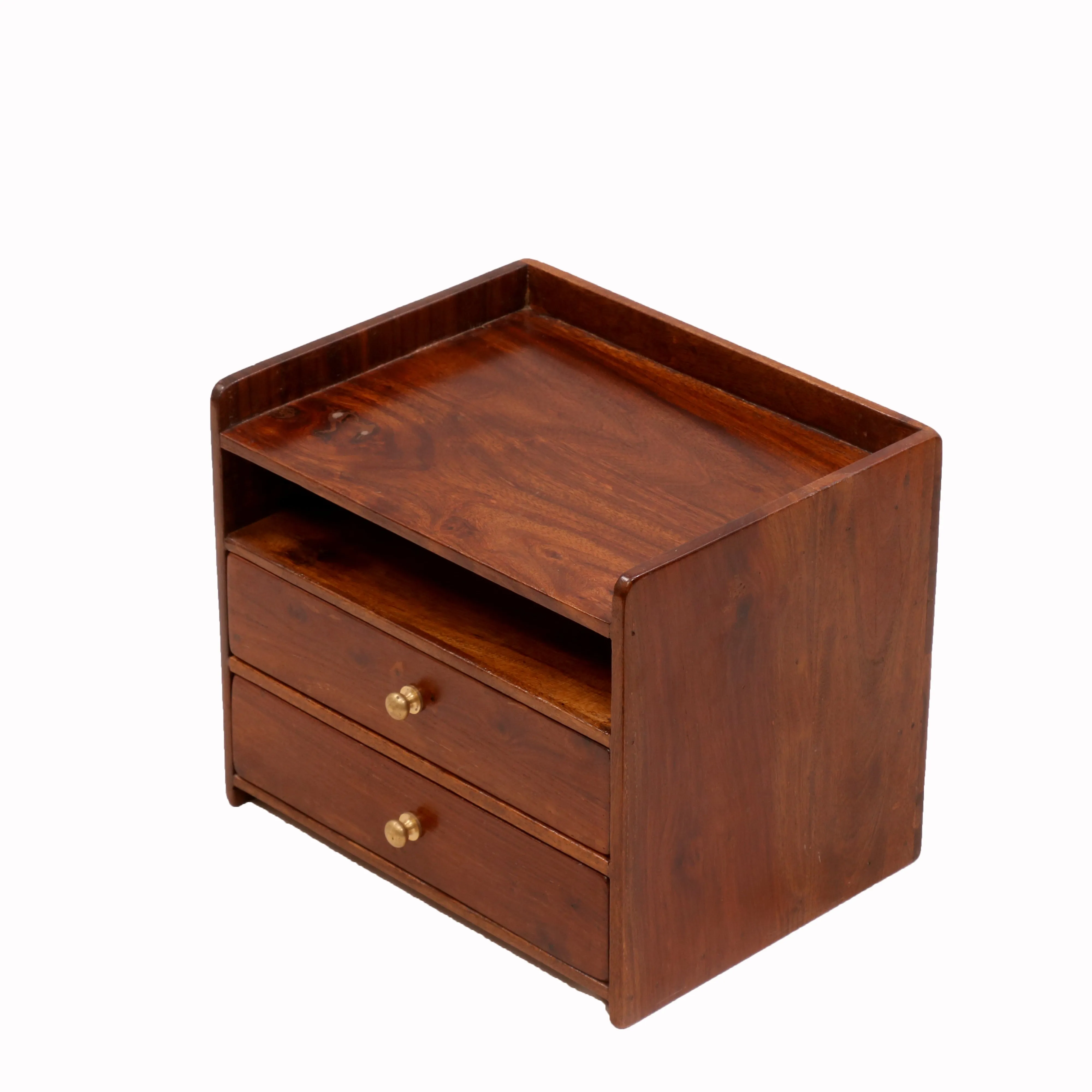 Sleek Wooden Desk Organizer