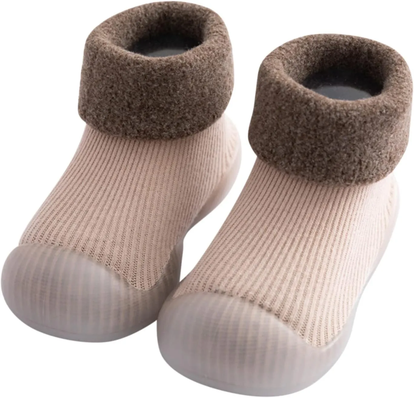 Slippers for Teen Boys Girls Socks Slipper Soft Baby Boys Rubber Shoes Sole Solid Children's Slippers for Boys