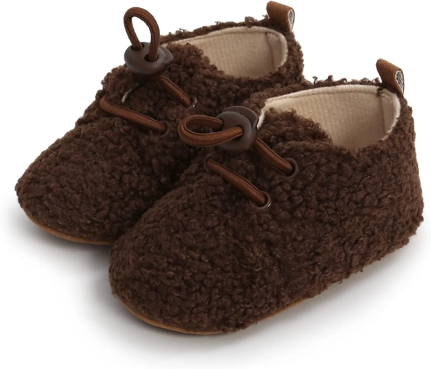 SOFMUO Unisex Baby Girl Boy Slippers Lightweight Non-Slip Indoor Moccasins House Shoes Toddler Booties