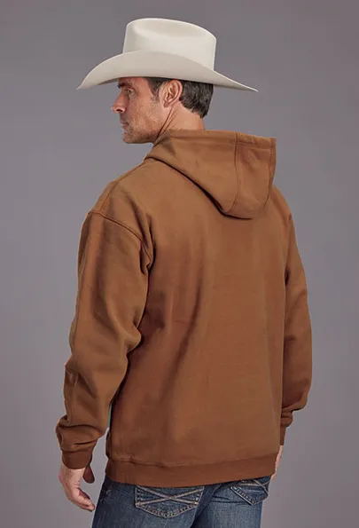 Stetson Orange Sueded Horserider & Stars Hoodie 0562-0926