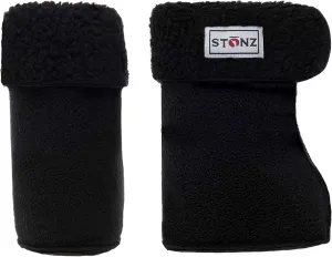 Stonz Bootie Liners Insert - Cold Weather Fleece Shoe Inserts- Cozy, Lightweight Inserts With Extra-Protection