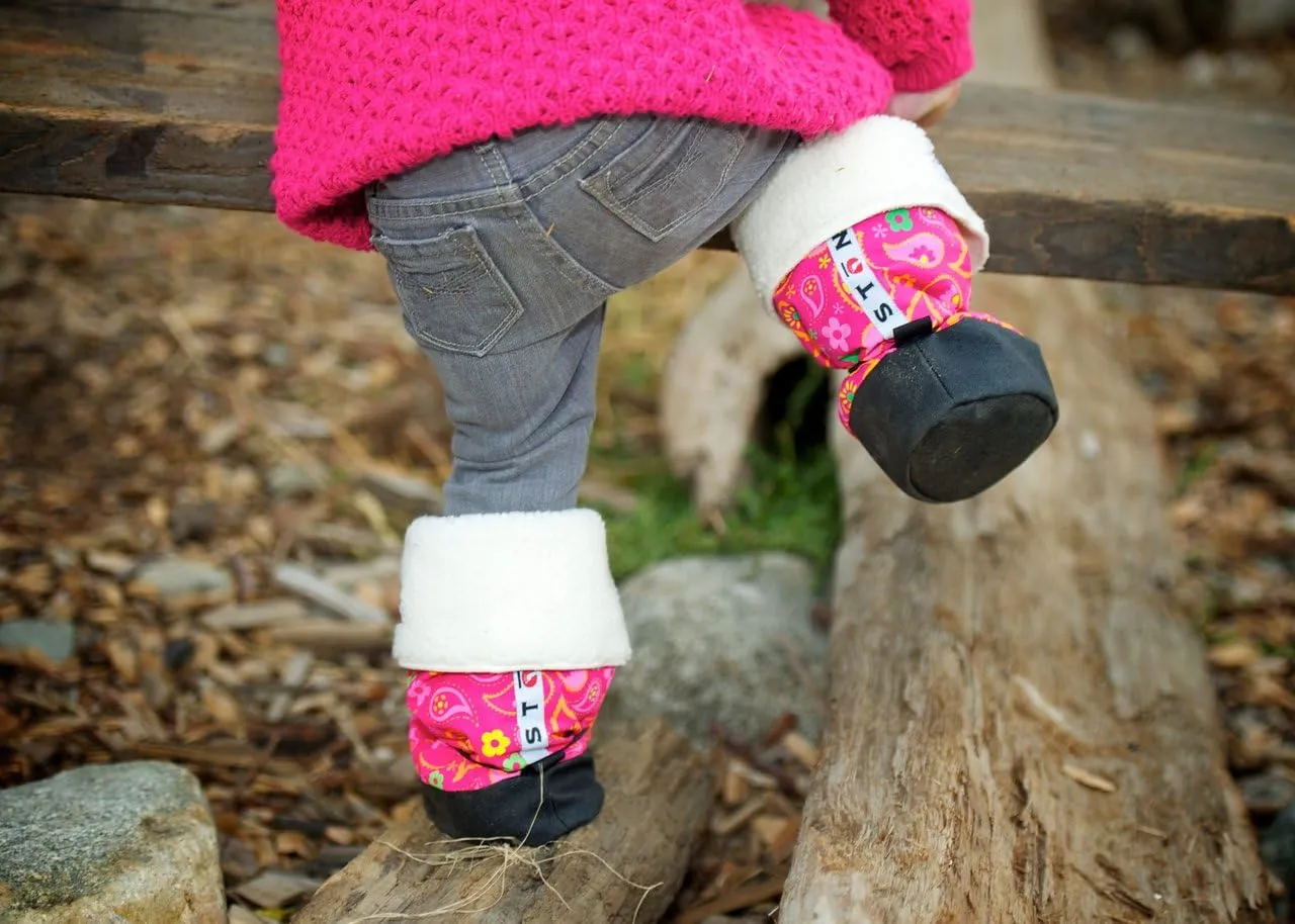 Stonz Bootie Liners Insert - Cold Weather Fleece Shoe Inserts- Cozy, Lightweight Inserts With Extra-Protection