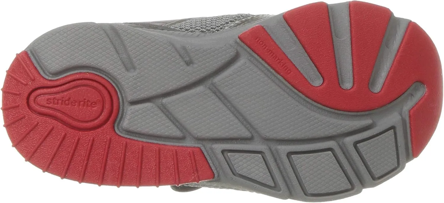 Stride Rite Baby-Boy's Indy Leather Athletic Sneaker