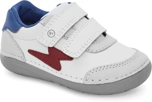 Stride Rite Baby Boys SM Kennedy Athletic Sneaker, White Multi, 3.5 Infant