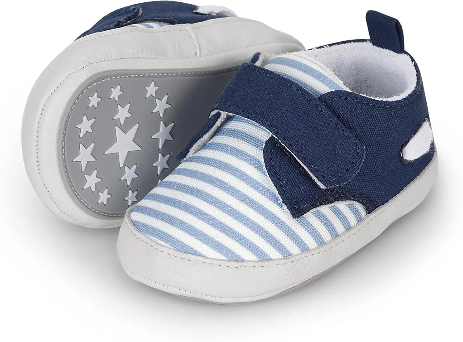 Striped Shoes, Baby-Kids Flat Moccasin