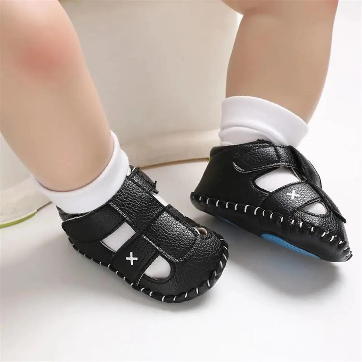 Summer Baby Baotou Sandals Learning Walking Shoes Soft Sole Anti slip Baby Shoes
