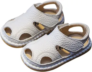 Summer Baby Sandals 0 3 Years Old Boy Toddler Shoes Soft Sole Baby Girl Leather Size 6 Wide Toddler Shoes Girls