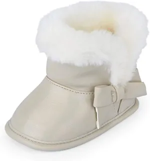 The Children's Place Baby-Girl's Fur Lined Boots Fashion