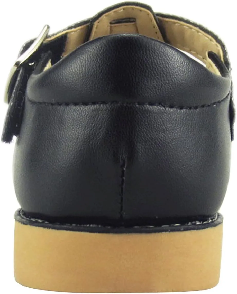 The Doll Maker Girl's Mary Jane Flat for Toddler/Little Kid School Dress Shoes