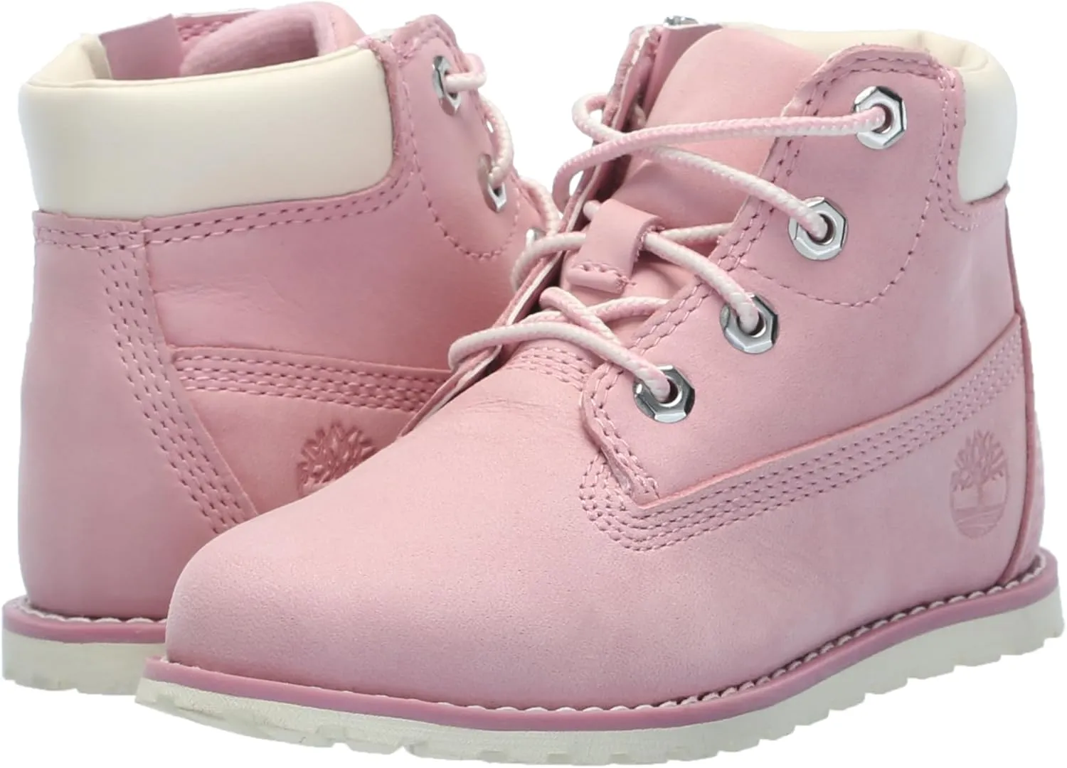 Timberland Boy's Pokey Pine Mid Side Zip Boot Closure
