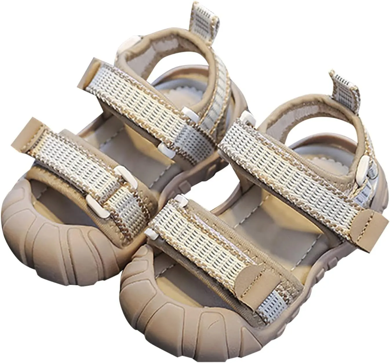 Toddler Baby Boy Convertible Sport Sandal Open Toe PVC Casual Strappy Beach Quick-Drying Daily Solid Shoes
