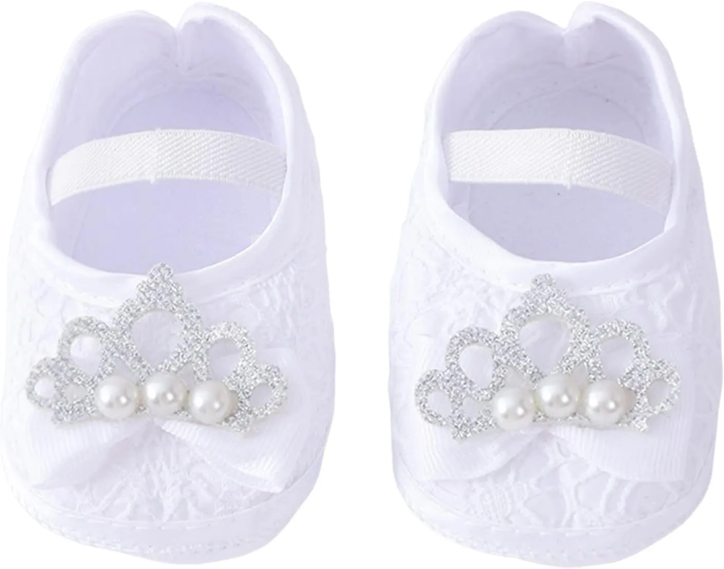 Toddler Girl Fall Shoes Baby Shoes Fashion Soft Sole Toddler Shoes Pearl Dress Flower Light Up Shoes for Toddler