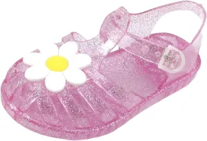 Toddler Girl Sandal Toddler Girls Shoes Breathable Shoes Flower Patterned Baby Soft Shoe Covers Beach Sandals for Girls