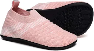 Toddler Kids Indoor House Slippers with Non-Slip Rubber Sole Lightweight First Walkers House Home Shoes for Boys Girls