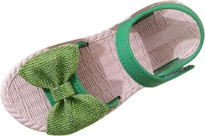 Toddler Kids Infant Girls Soild Bowknot Princress Shoes Soft Sole Non Slip Prewalker Beach Shoes 2 to 6 Years