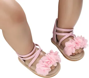 Toddler Kids Infant Girls Soild Colour Princress Shoes Sandals Soft Sole The Floor Barefoot Non Slip 5 Month Old Shoes