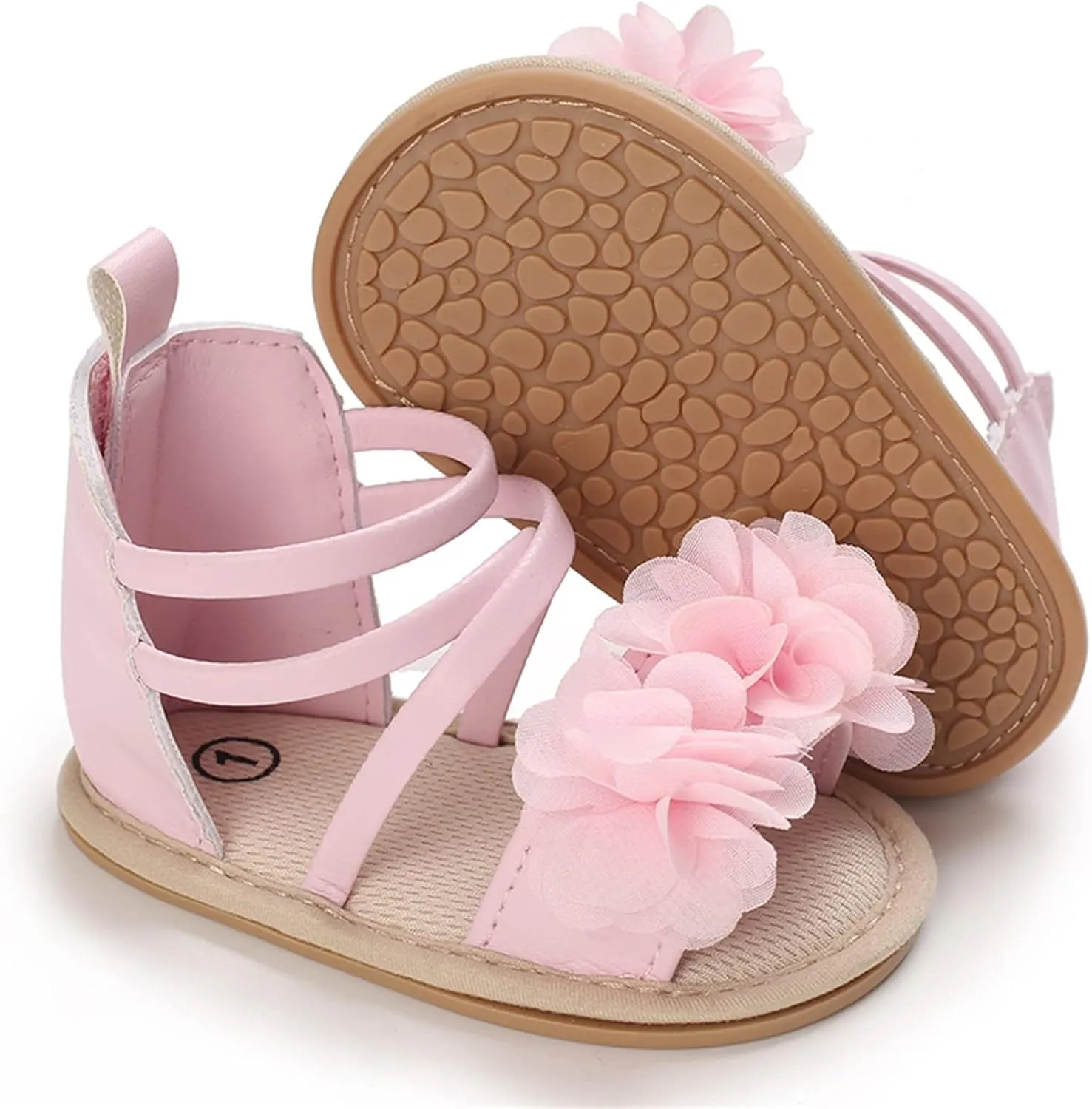 Toddler Kids Infant Girls Soild Colour Princress Shoes Sandals Soft Sole The Floor Barefoot Non Slip 5 Month Old Shoes