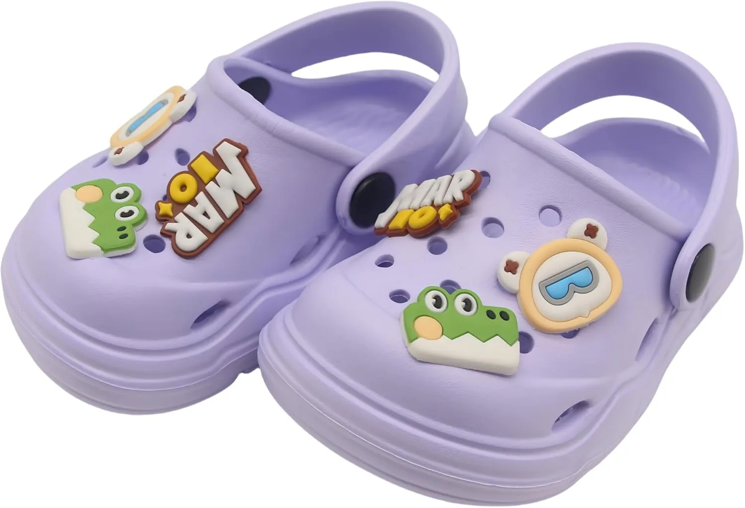 Toddler Shoes Clogs Slide Sandals for Kids Unisex for Girls and Boys Garden Shoes Cartoon Slides Slip-Resistance Slippers