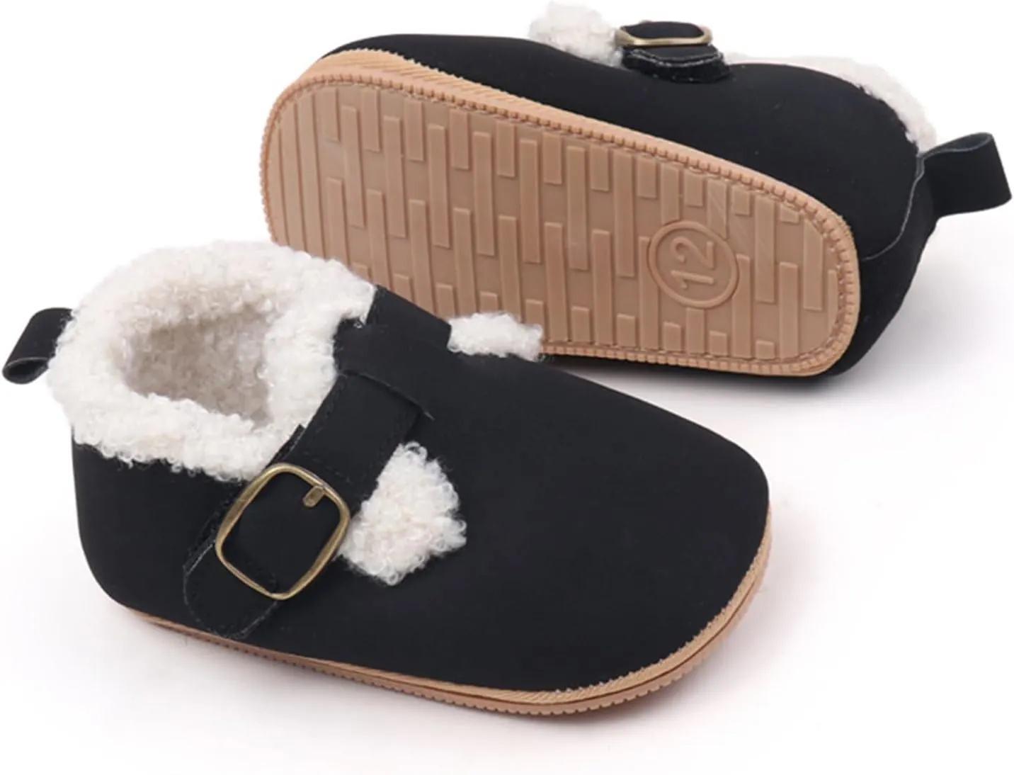 Toddler Slippers Girls Boys Non Slip Fuzzy House Shoes Soft Sole Baby Indoor Socks Walkers Boots
