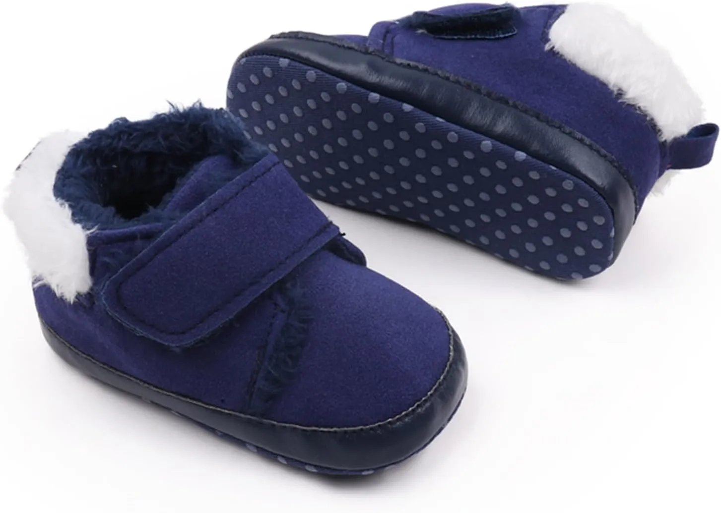 Toddler Slippers Girls Boys Non Slip Fuzzy House Shoes Soft Sole Baby Indoor Socks Walkers Boots