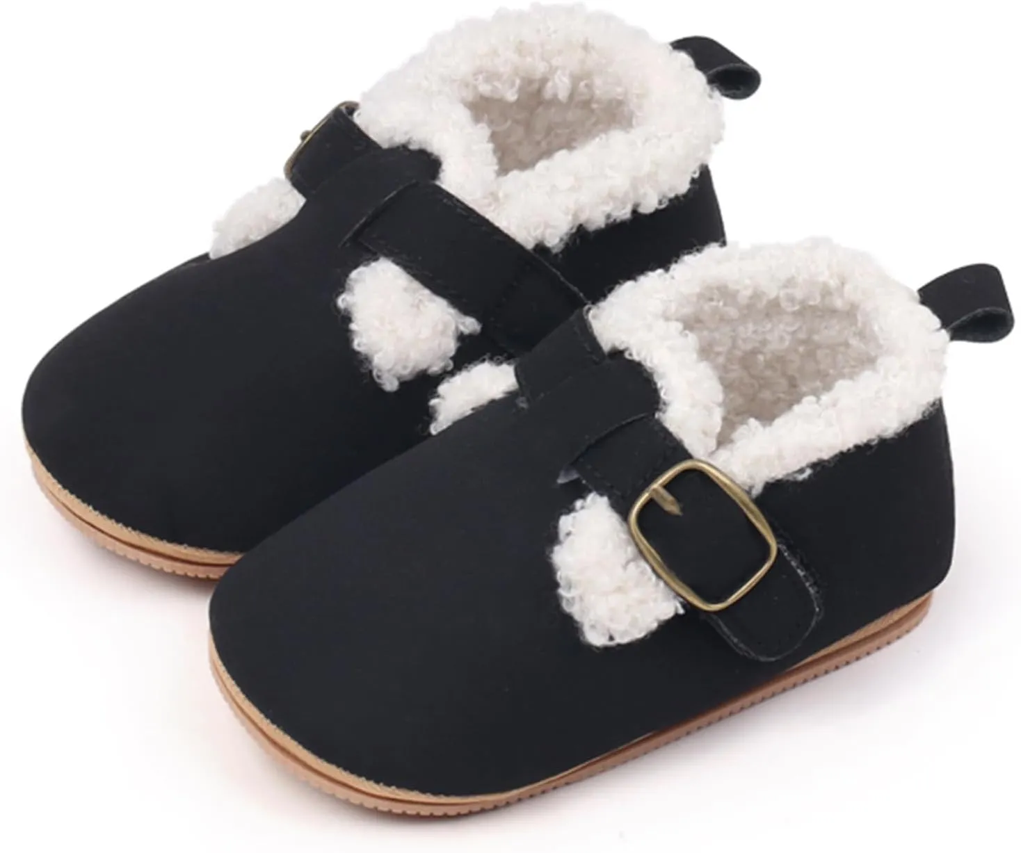 Toddler Slippers Girls Boys Non Slip Fuzzy House Shoes Soft Sole Baby Indoor Socks Walkers Boots