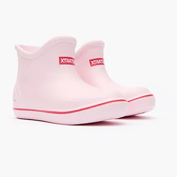 Xtratuf Kid's Tufs 5 in inch Ankle Deck Boot - Bubble Gum Pink