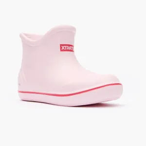 Xtratuf Kid's Tufs 5 in inch Ankle Deck Boot - Bubble Gum Pink