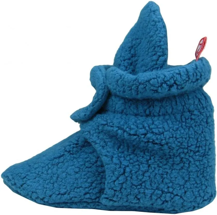 Zutano Unisex Fleece Baby Booties with Organic Cotton Lining, Newborn Essentials