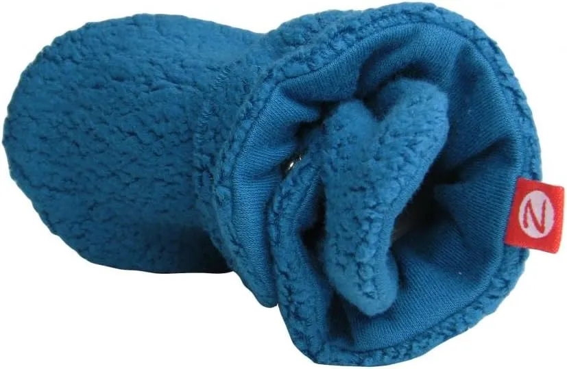 Zutano Unisex Fleece Baby Booties with Organic Cotton Lining, Newborn Essentials